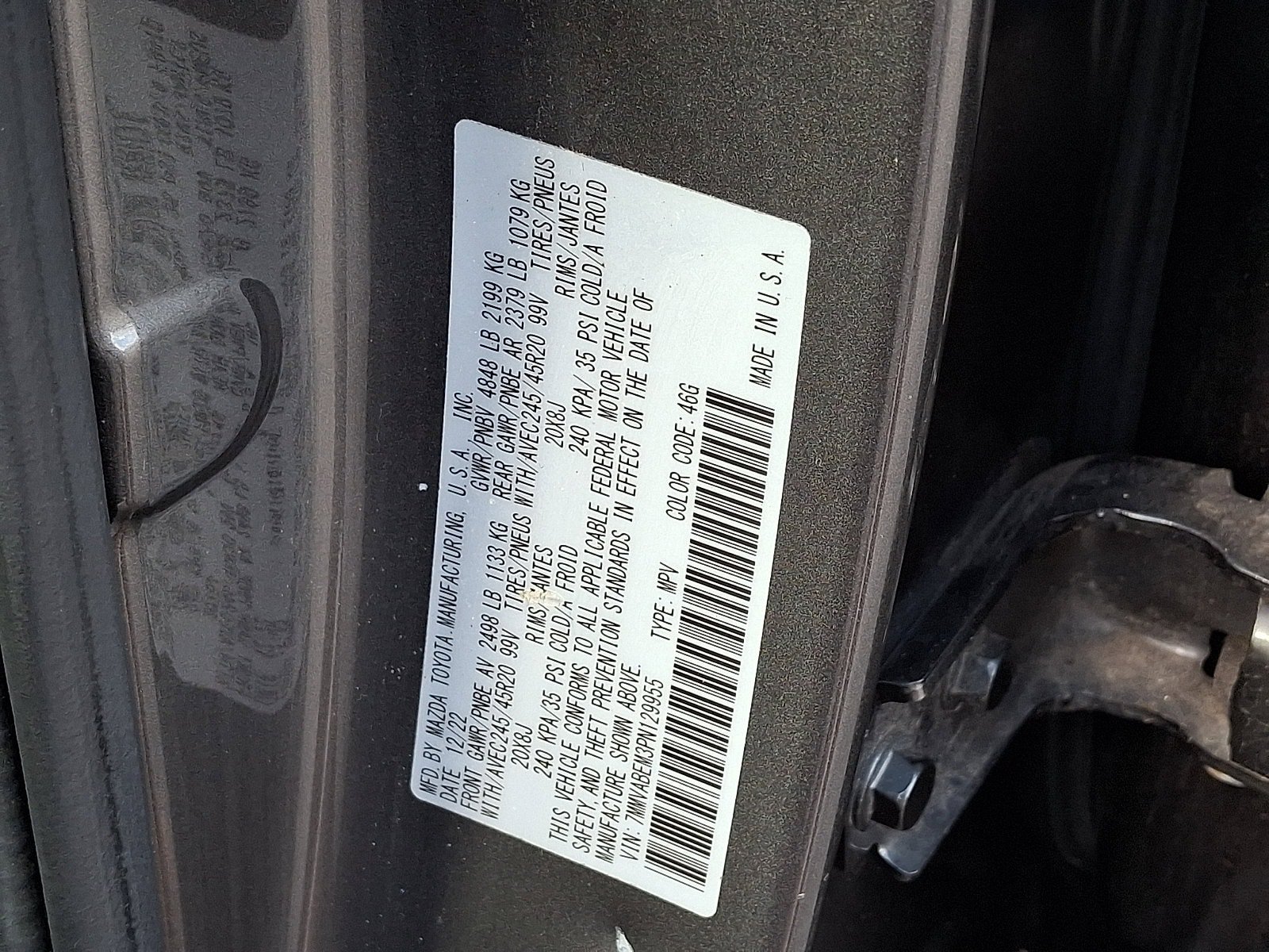 Used 2023 MAZDA CX-50 AWD 2.5 S w/ Cargo Package image 27