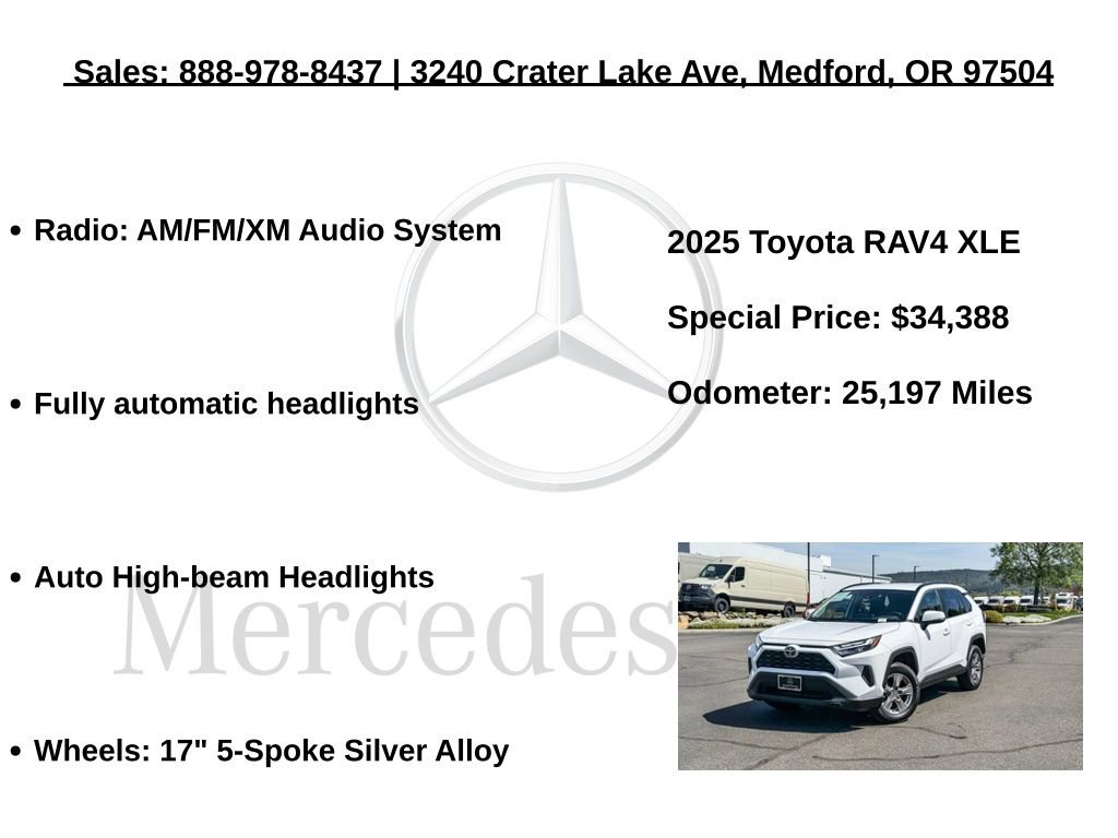 Used 2025 Toyota RAV4 XLE AWD/4WD image 6