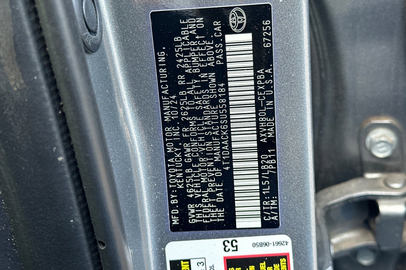Certified 2025 Toyota Camry XSE FWD image 28