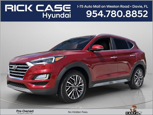 Used 2021 Hyundai Tucson Limited w/ Cargo Package