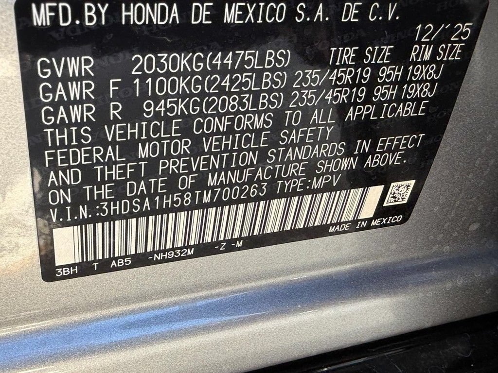 Certified 2026 Acura ADX A-Spec FWD image 21