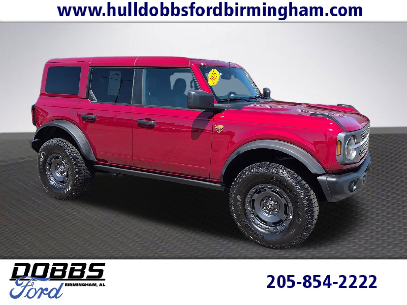 Certified 2025 Ford Bronco Badlands w/ Sasquatch Package AWD/4WD image 1