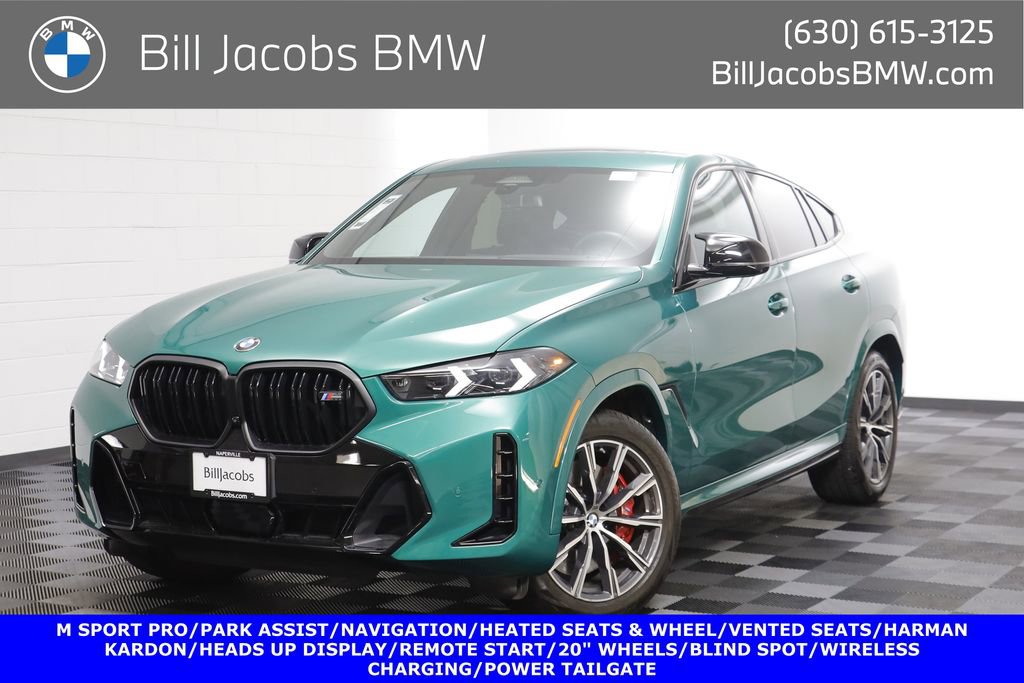 Certified 2025 BMW X6 M60i w/ Parking Assistance Package
