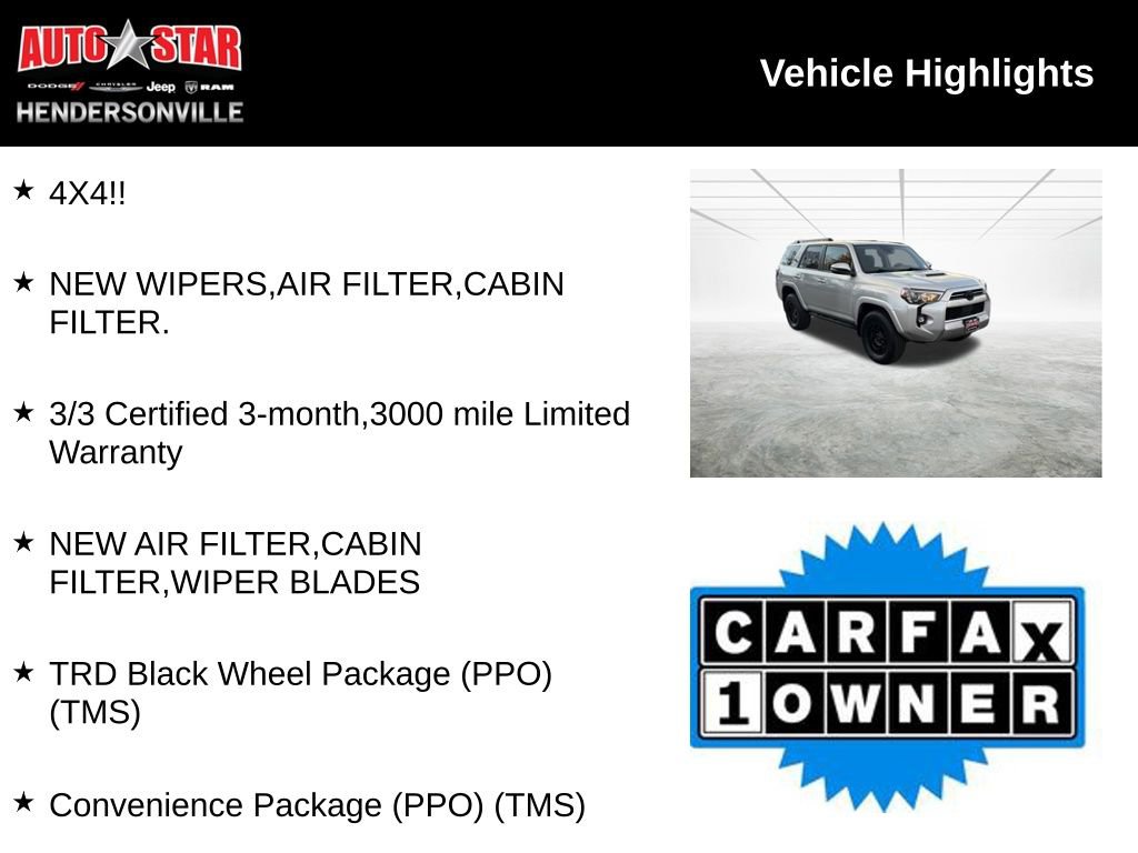 Used 2022 Toyota 4Runner TRD Off-Road Premium image 4