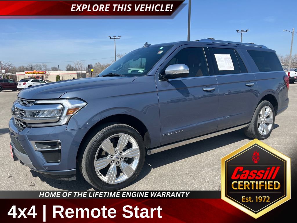 Used 2022 Ford Expedition Max Platinum AWD/4WD image 1