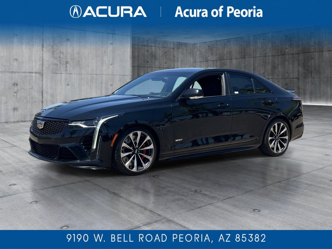 Used 2022 Cadillac CT4 V Blackwing w/ Driver Assist Package RWD image 1