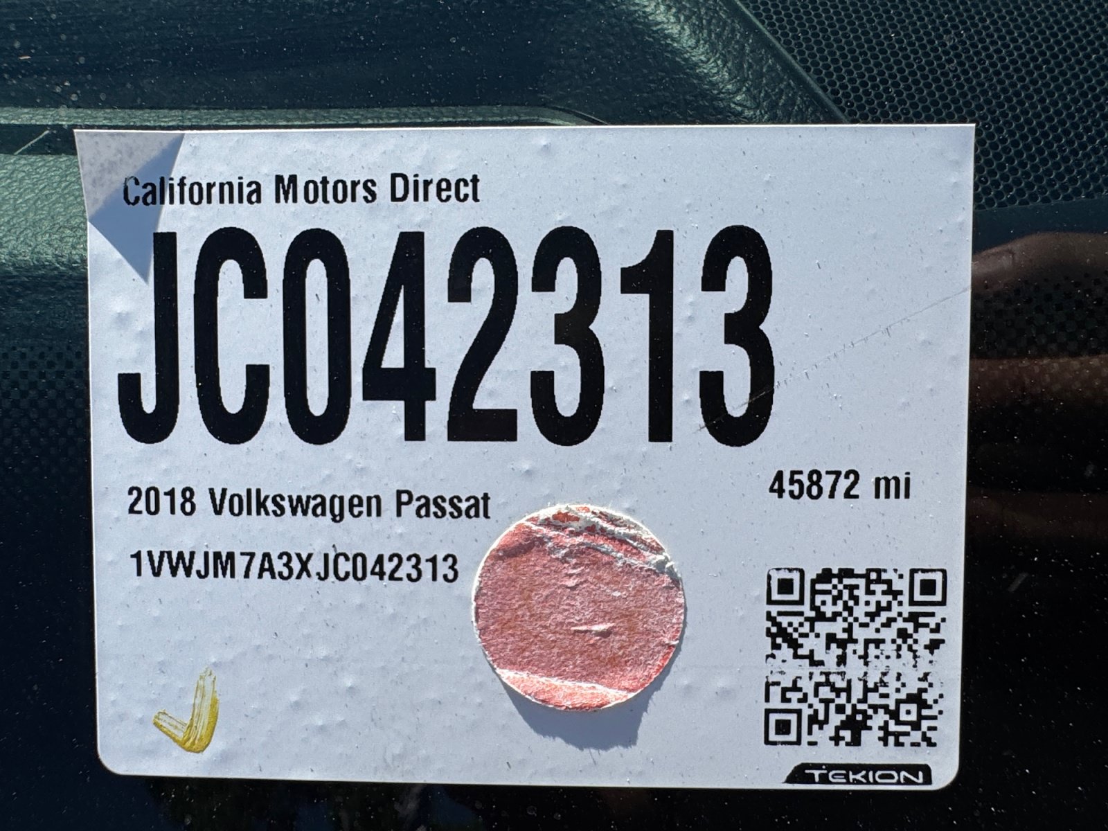 Used 2018 Volkswagen Passat 3.6 FWD image 23
