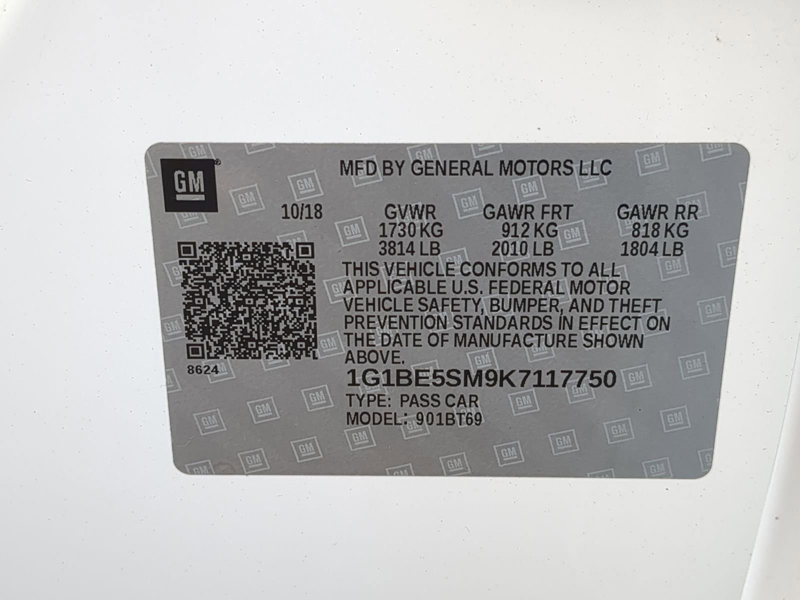 Used 2019 Chevrolet Cruze LT image 34