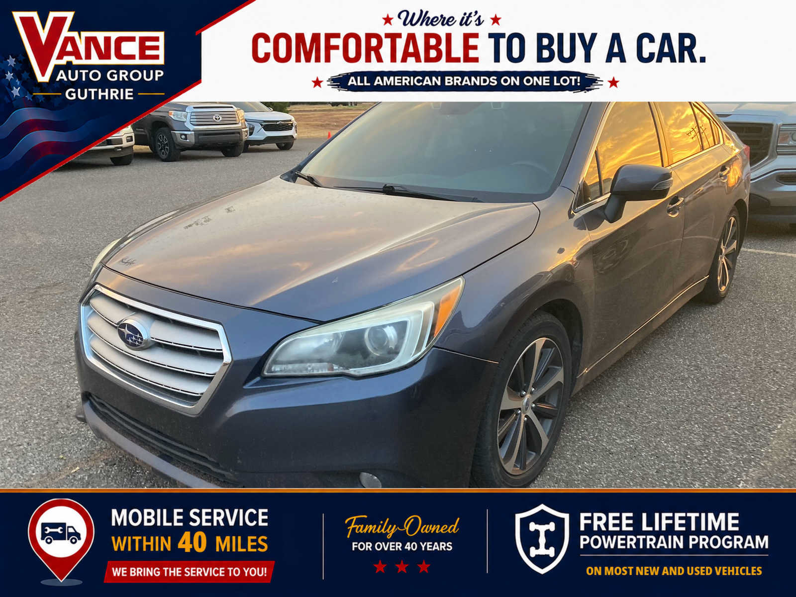Used 2016 Subaru Legacy 2.5i Limited