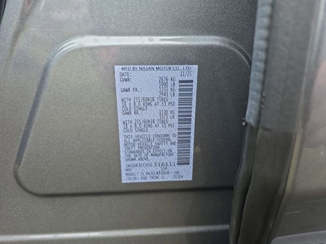 New 2025 Nissan Pathfinder SL image 17