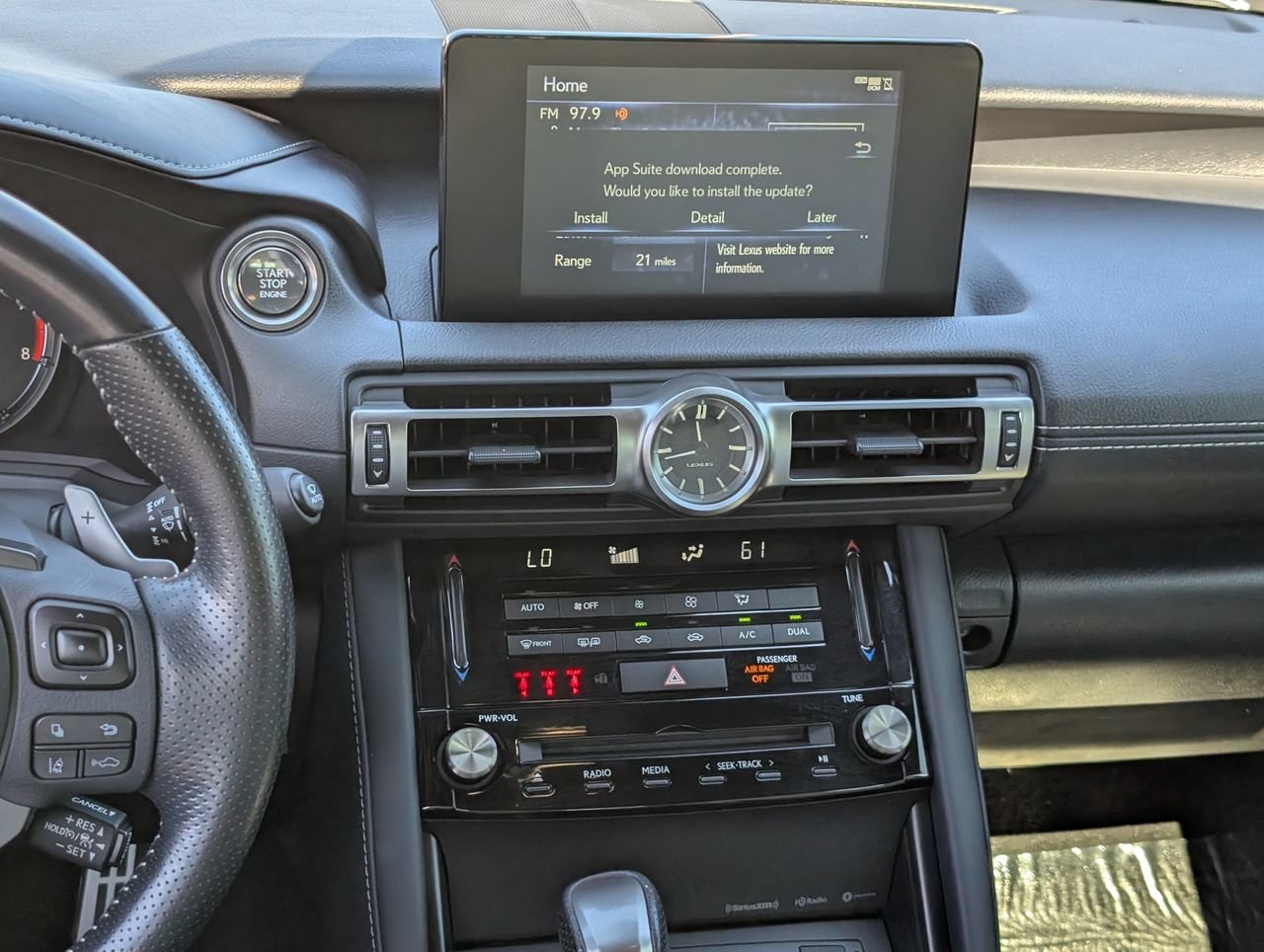 Used 2021 Lexus IS 350 F Sport w/ Accessory Package 2 RWD image 11