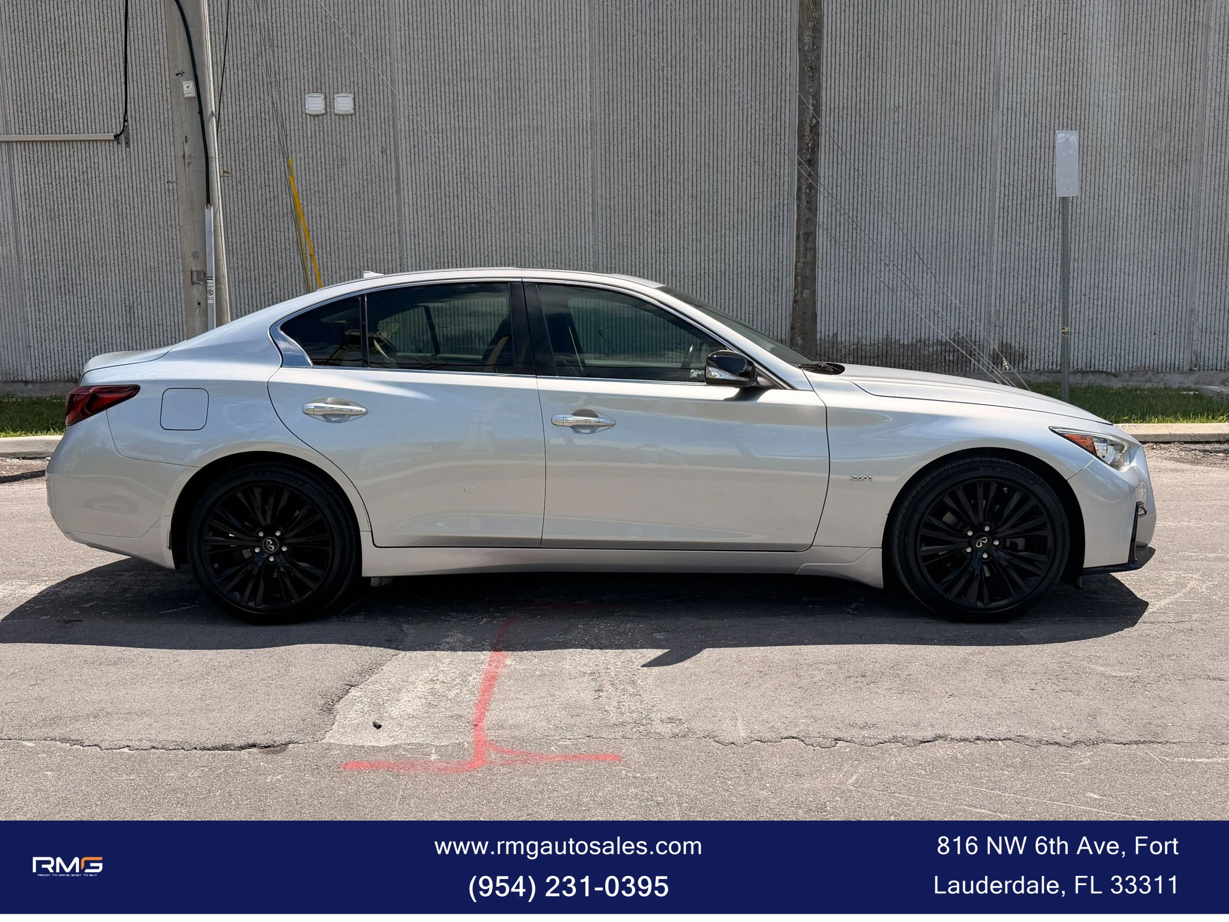 Used 2018 INFINITI Q50 Sport AWD/4WD image 4