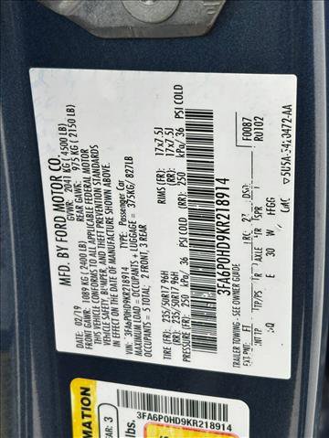 Used 2019 Ford Fusion SE image 25