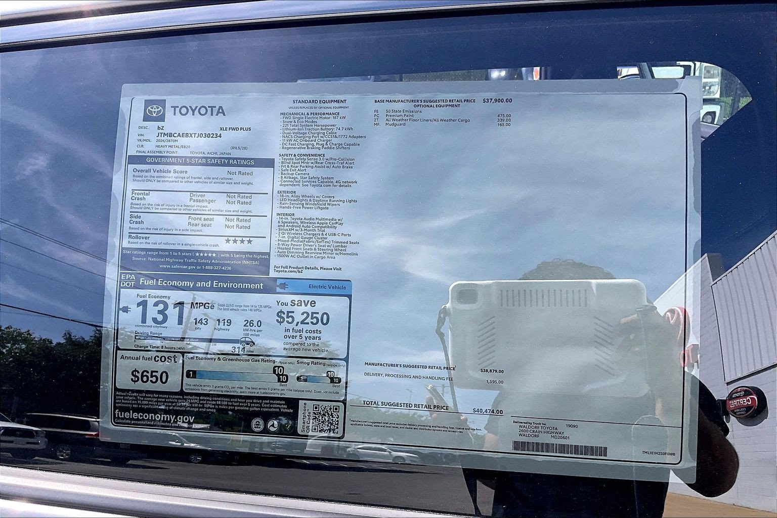 New 2026 Toyota bZ FWD image 18