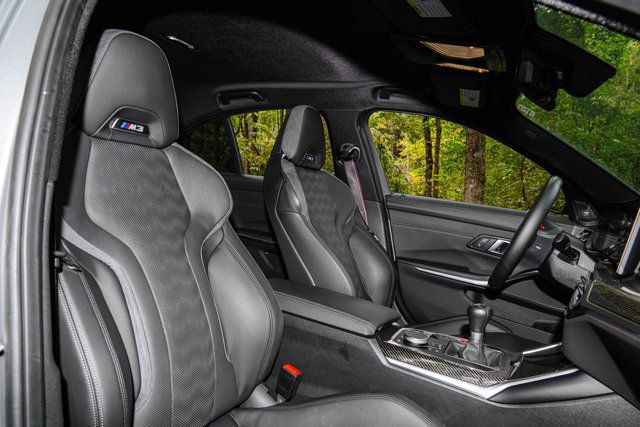 Used 2024 BMW M3 w/ M Carbon Exterior Package RWD image 22