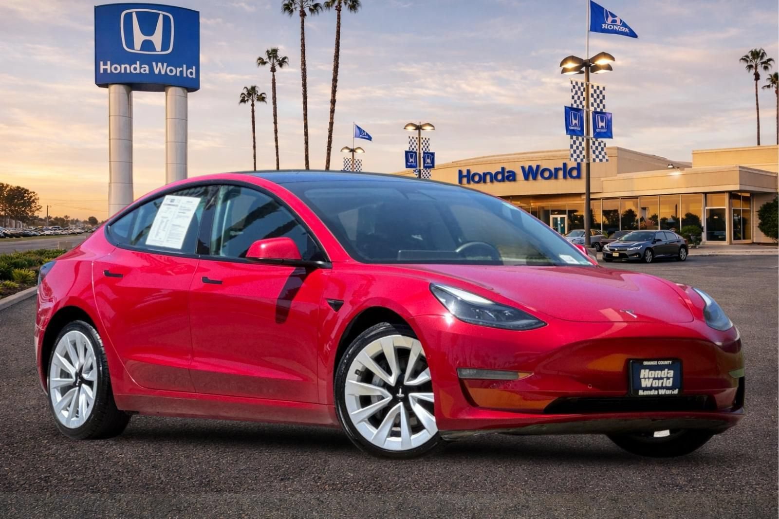 Used 2022 Tesla Model 3 Long Range AWD/4WD image 2