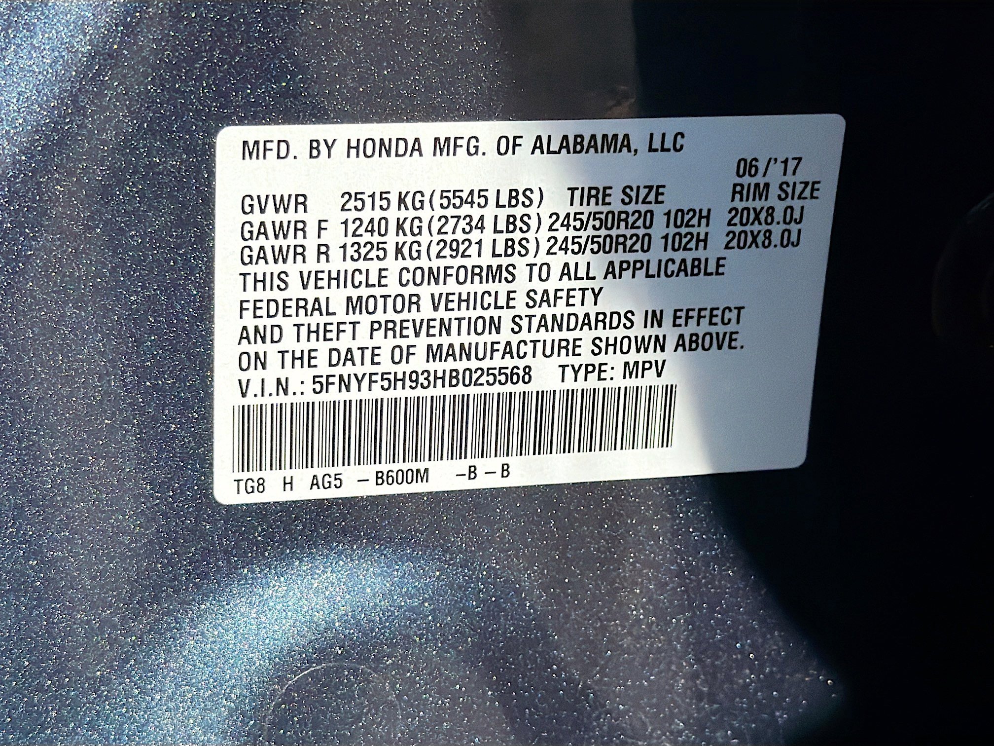 Used 2017 Honda Pilot Touring image 46