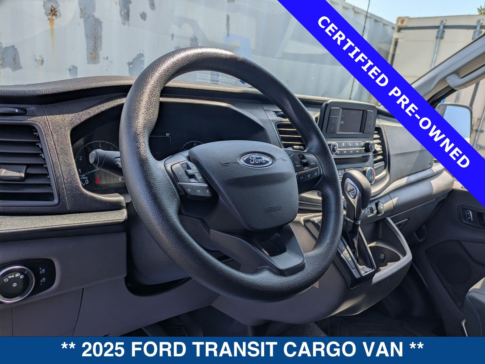 Certified 2025 Ford Transit 250 Low Roof w/ Exterior Upgrade Package RWD image 26