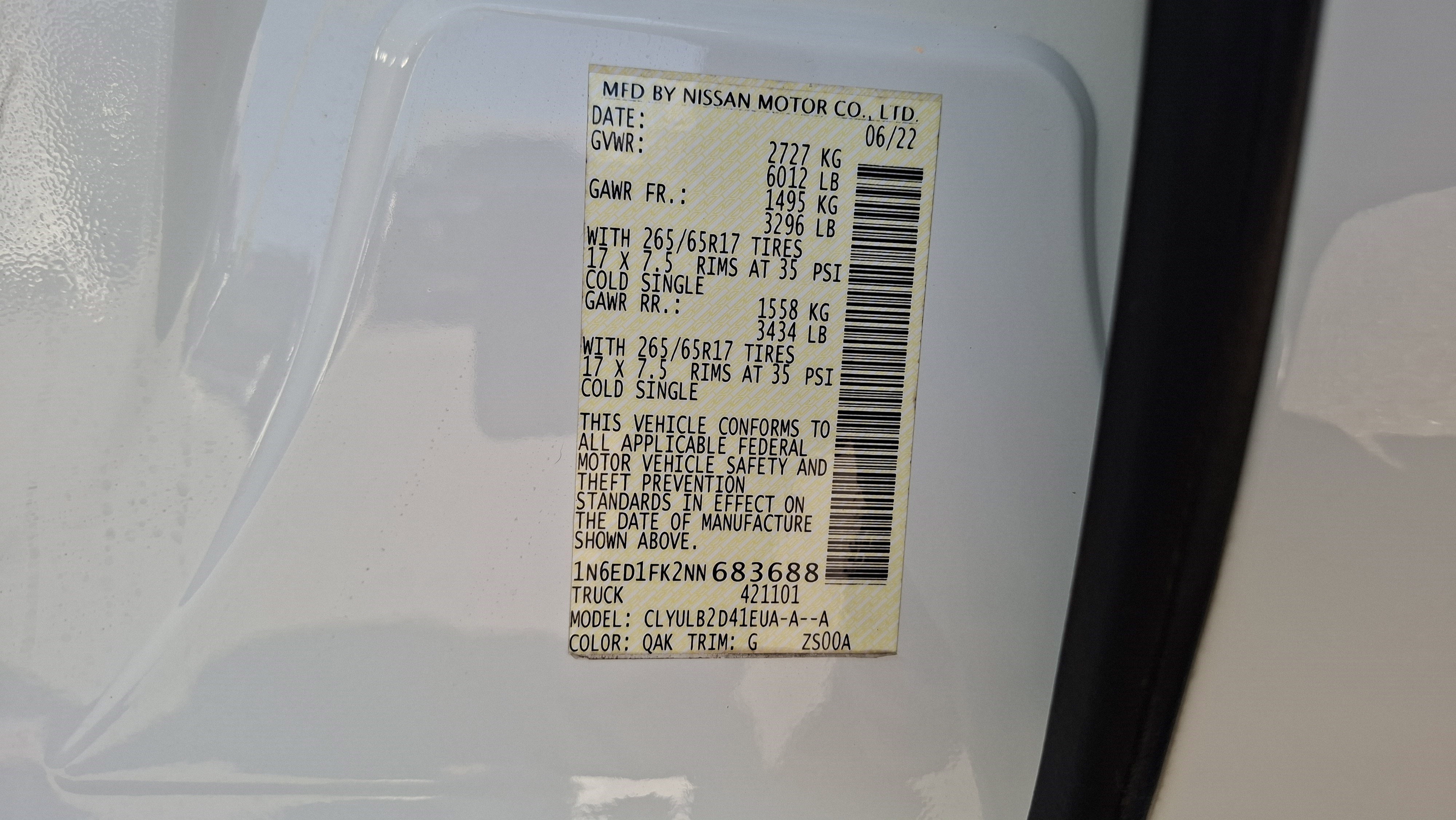 Used 2022 Nissan Frontier SV w/ Technology Package image 24