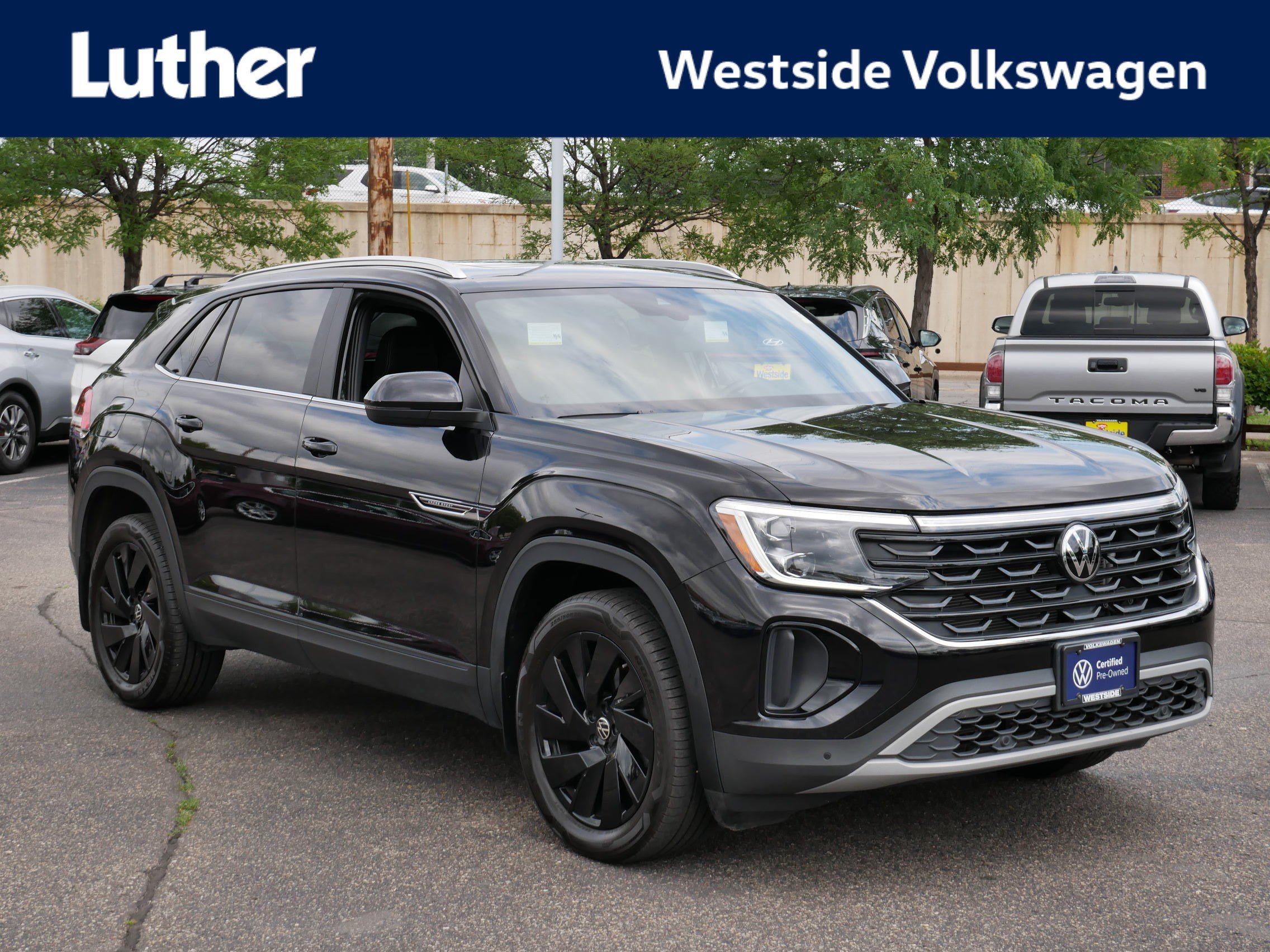 Certified 2024 Volkswagen Atlas Cross Sport SE w/ Panoramic Sunroof Package