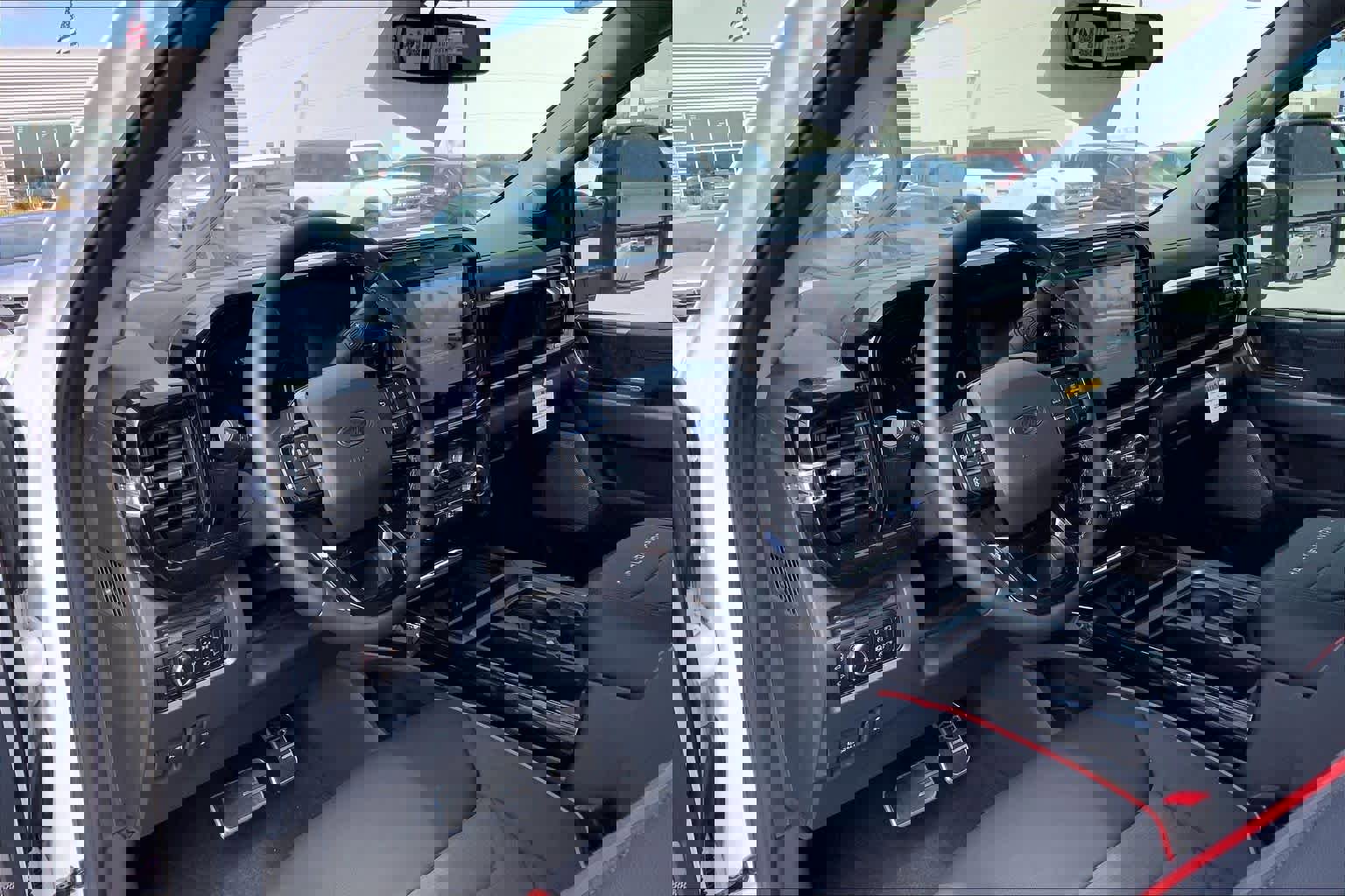 New 2026 Ford F250 Lariat w/ Black Appearance Package image 8