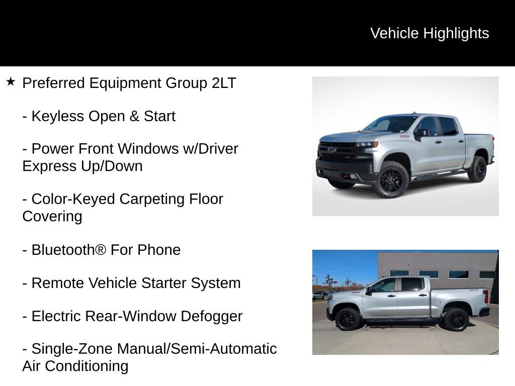Used 2020 Chevrolet Silverado 1500 LT Trail Boss image 11