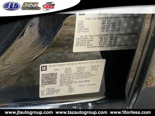 Used 2020 GMC Sierra 1500 AT4 w/ AT4 Premium Package AWD/4WD image 16