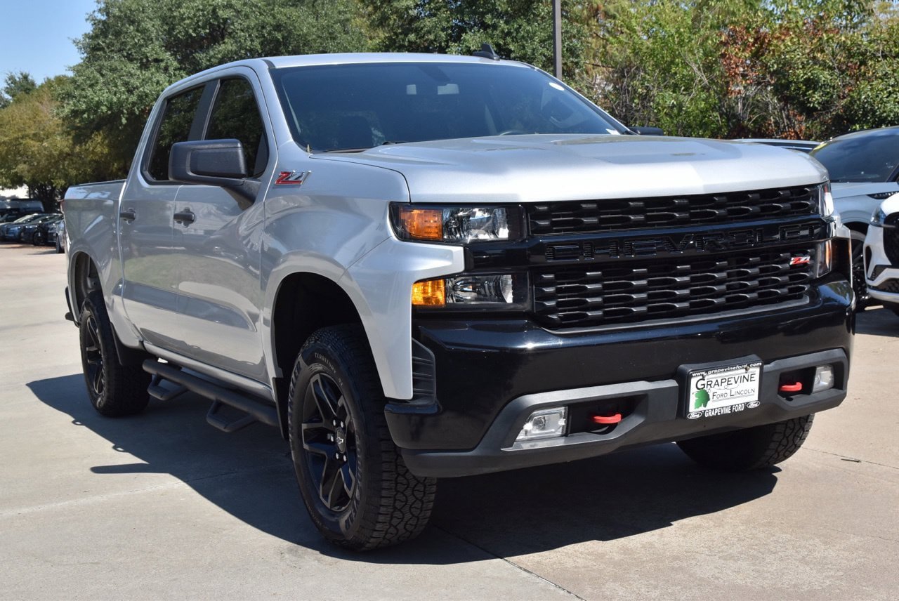 Used 2021 Chevrolet Silverado 1500 Custom Trail Boss AWD/4WD image 4