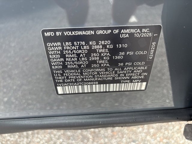 New 2026 Volkswagen Atlas Cross Sport SEL R-Line image 29