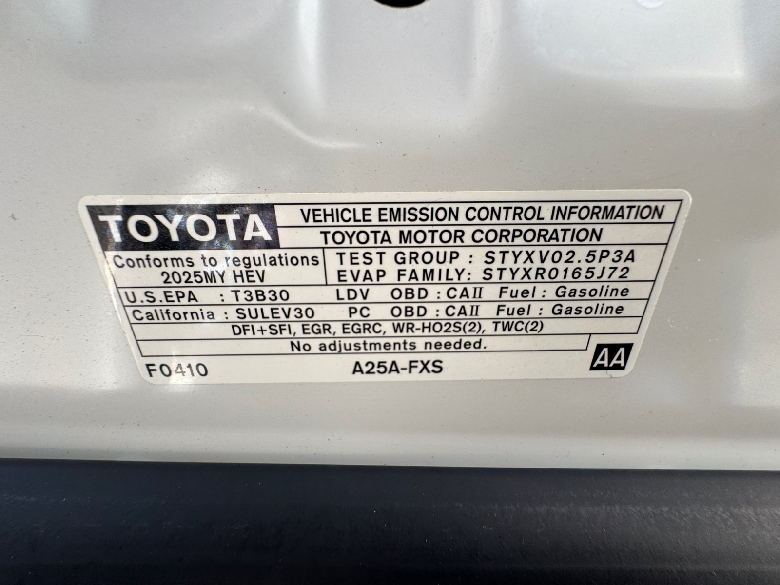 Used 2025 Toyota Camry XSE FWD image 21