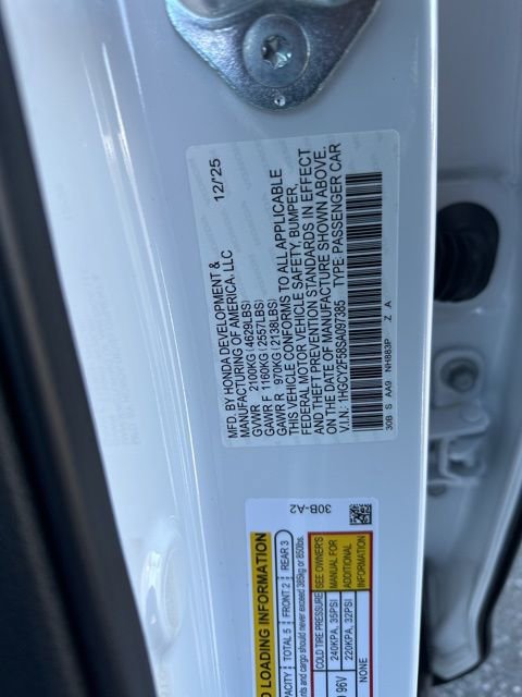 New 2025 Honda Accord Sport image 13