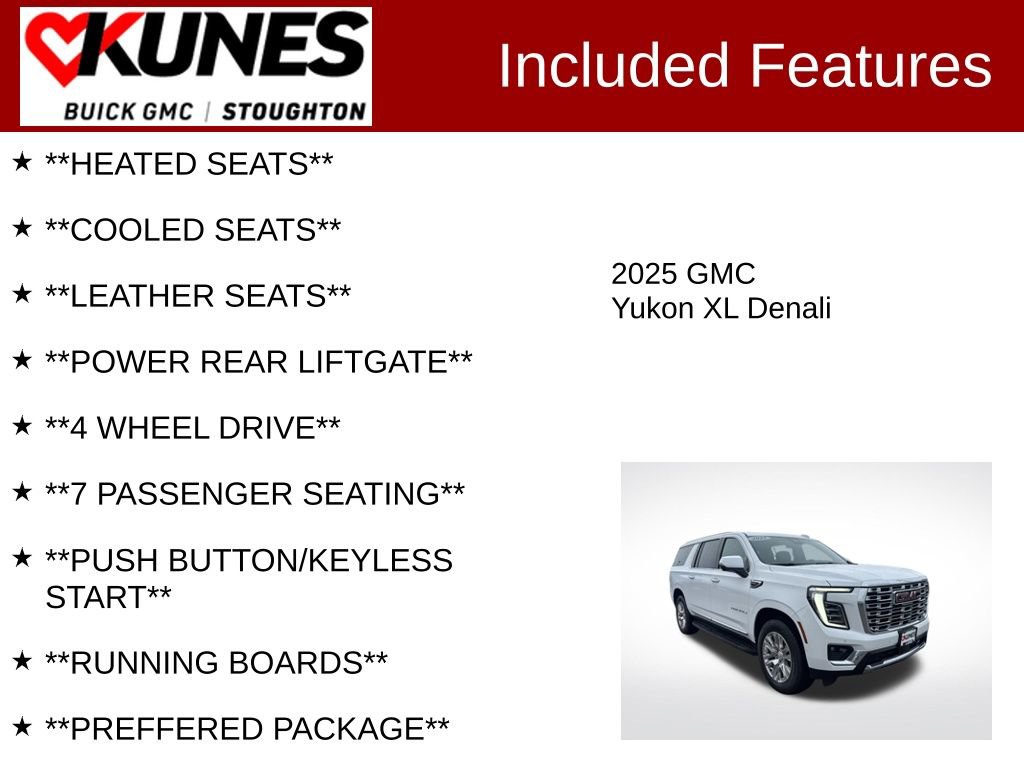 Used 2025 GMC Yukon XL Denali image 3