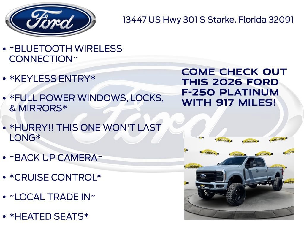 Used 2026 Ford F250 Platinum AWD/4WD image 10