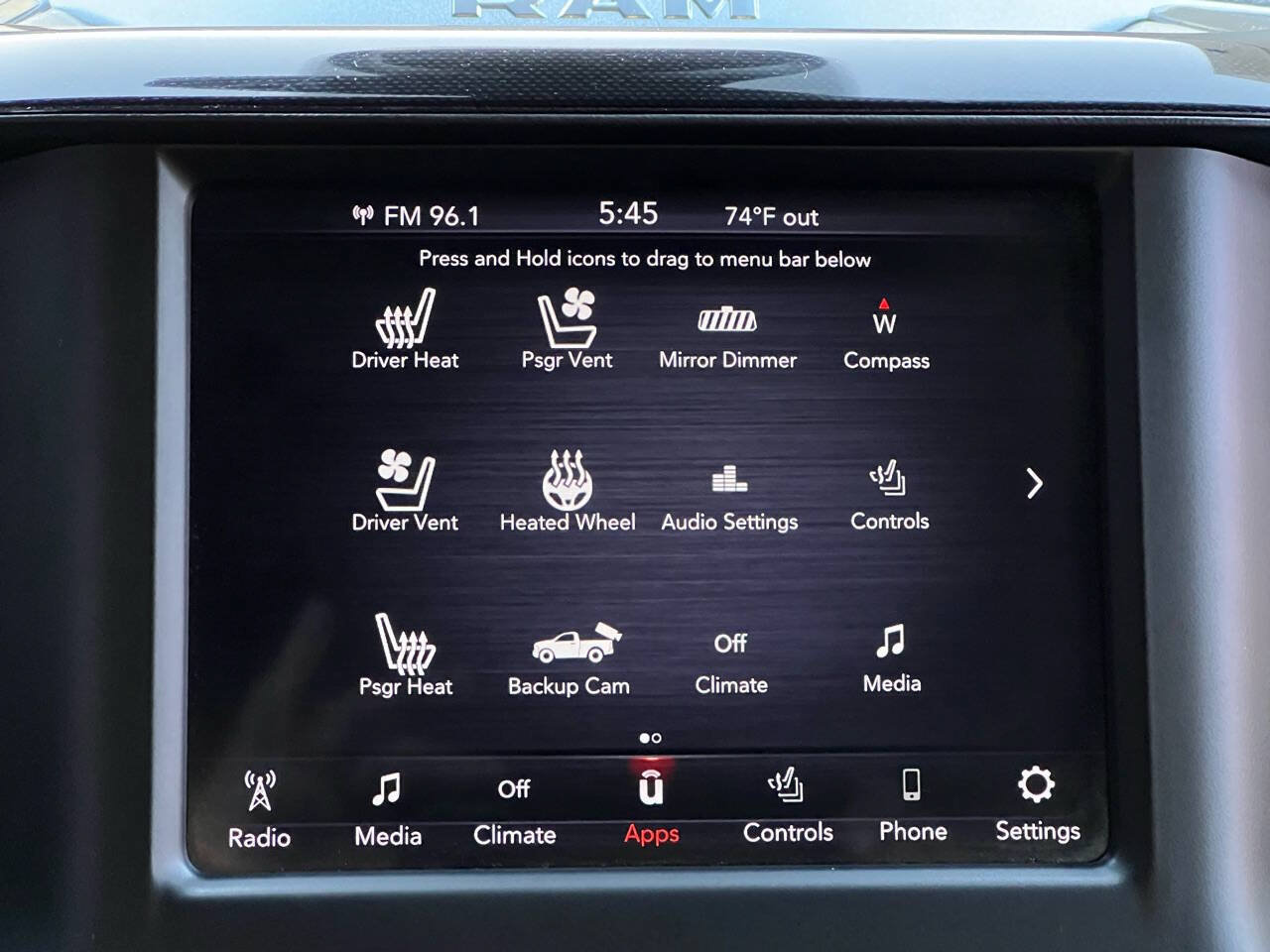 Used 2020 RAM 1500 Laramie w/ Sport Appearance Package AWD/4WD image 29