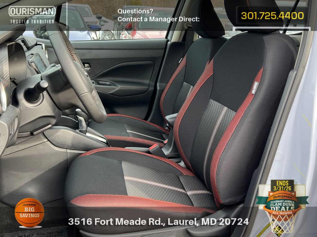 New 2025 Nissan Versa SR w/ Trunk Package image 6