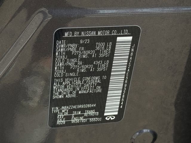 Used 2024 INFINITI QX80 Luxe image 32