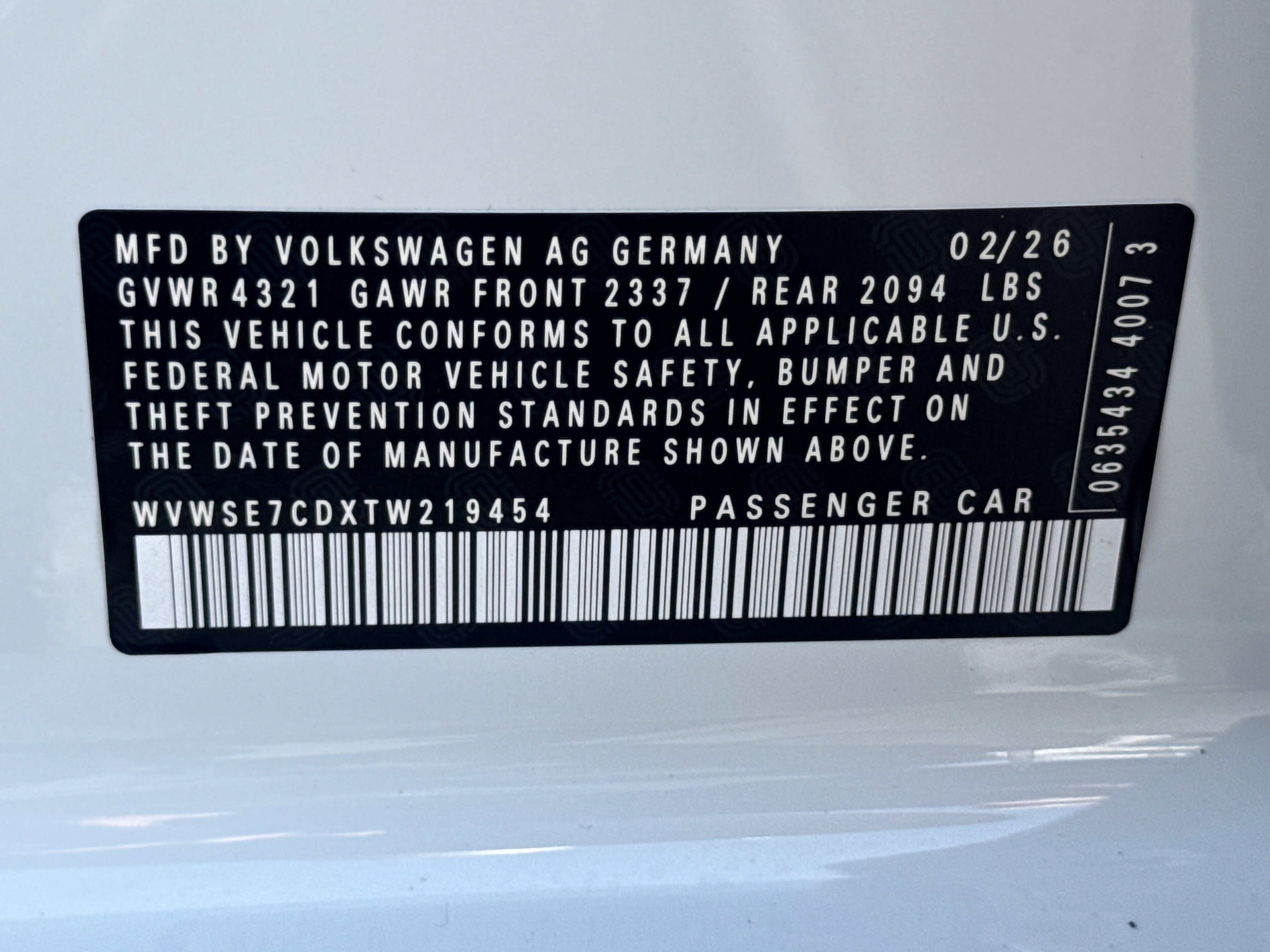New 2026 Volkswagen Golf SE FWD image 35