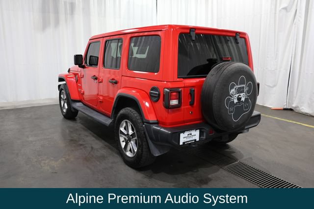 Used 2020 Jeep Wrangler Unlimited Sahara w/ Uconnect 4C Nav & Sound Group AWD/4WD image 5
