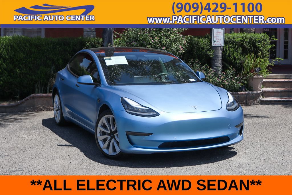 Used 2020 Tesla Model 3 Long Range AWD/4WD image 1