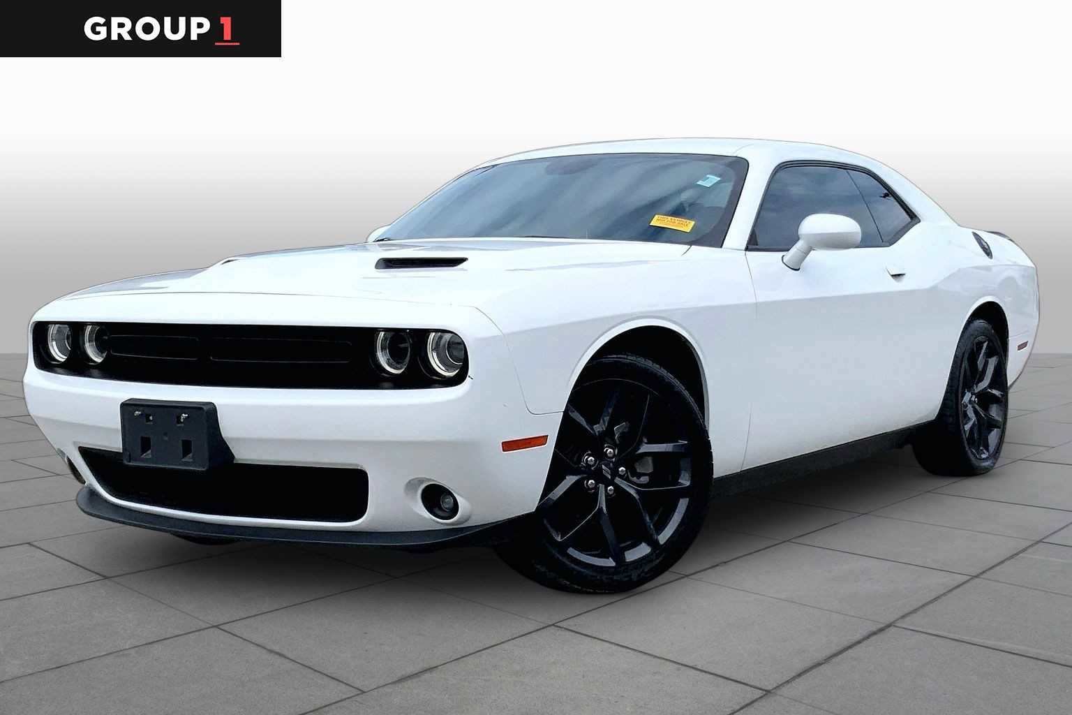 Used 2021 Dodge Challenger SXT w/ Blacktop Package RWD image 1