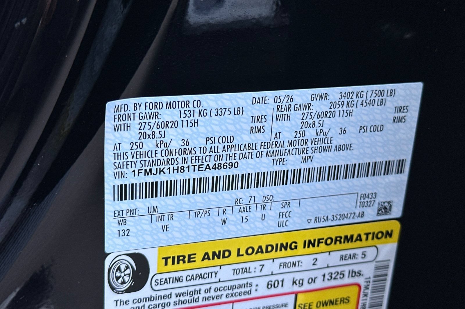 New 2026 Ford Expedition Max Active RWD image 28
