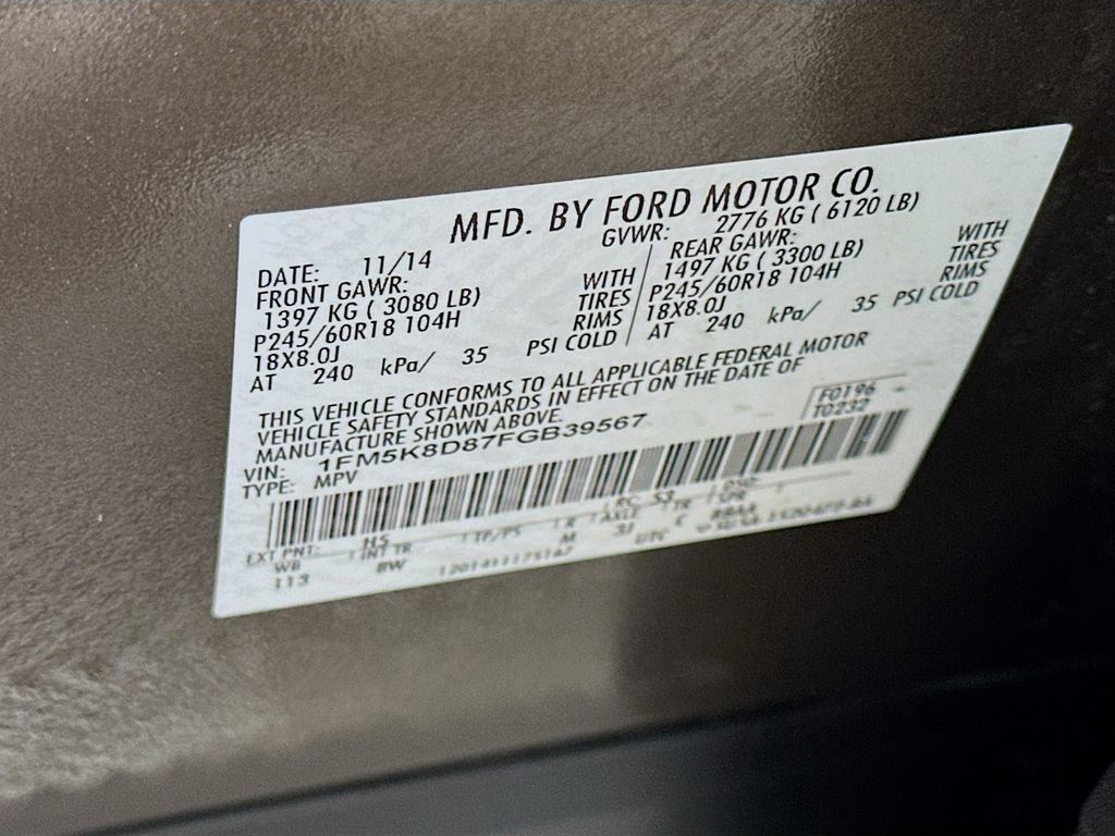 Used 2015 Ford Explorer XLT w/ Equipment Group 201B image 32