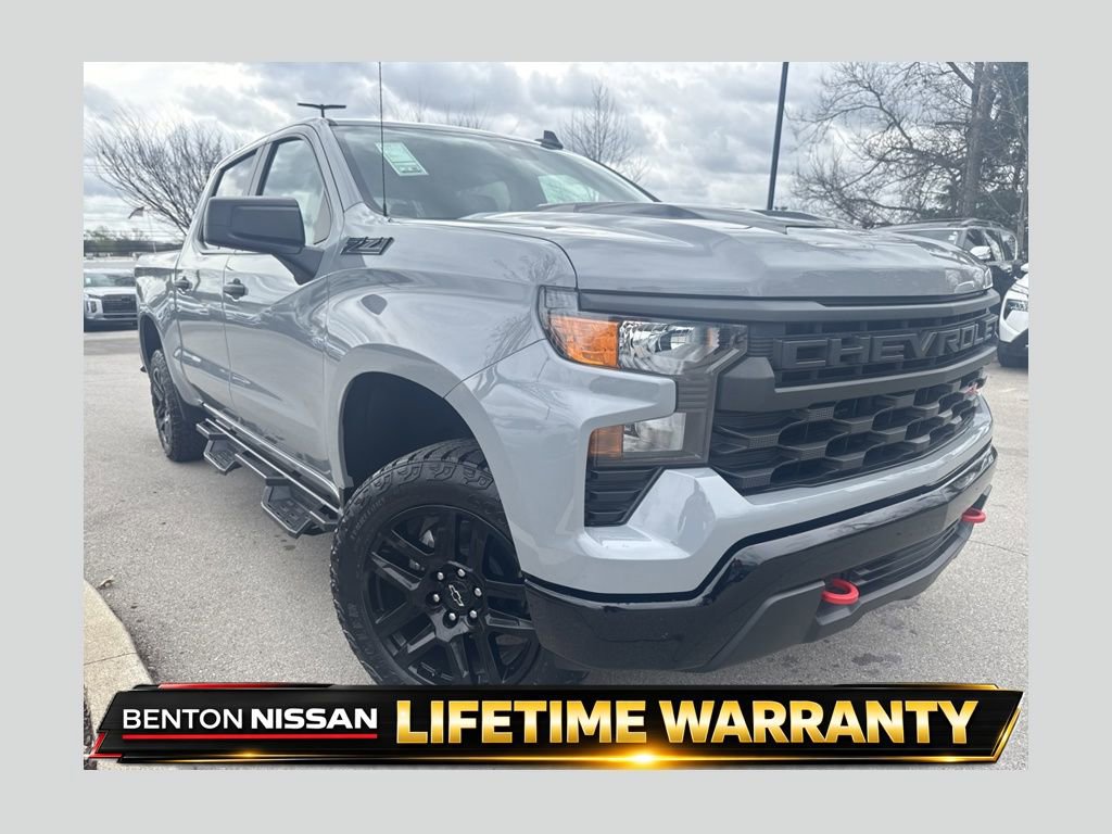 Used 2024 Chevrolet Silverado 1500 Custom Trail Boss w/ LPO, Dark Essentials Package