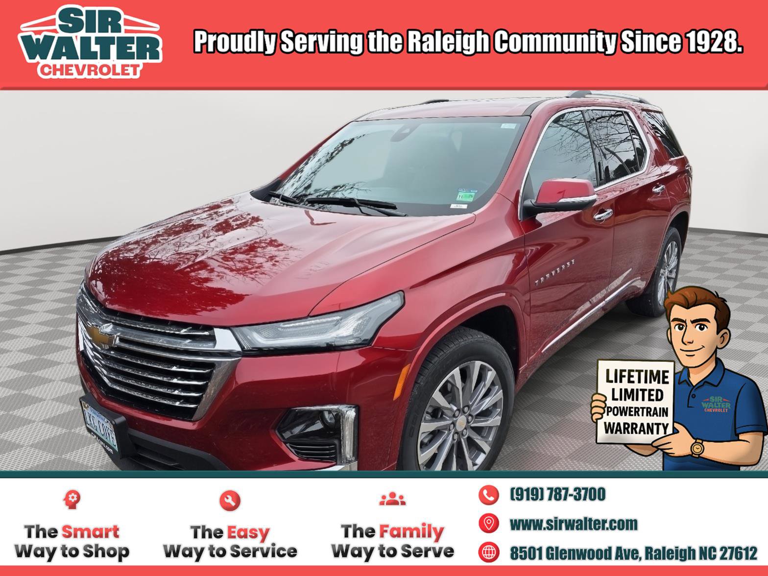 Used 2023 Chevrolet Traverse Premier