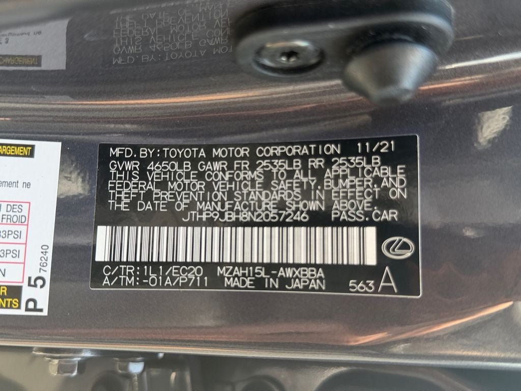 Used 2022 Lexus UX 250h w/ Premium Package AWD/4WD image 36