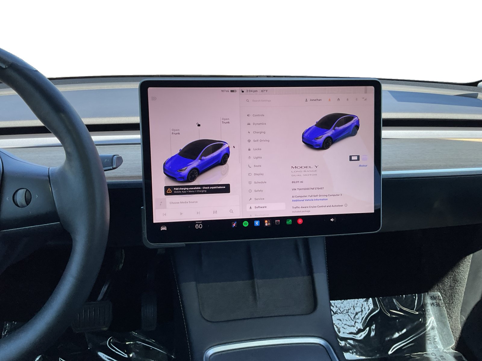 Used 2022 Tesla Model Y Long Range AWD/4WD image 11