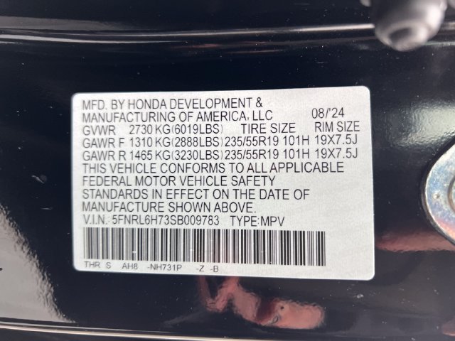 Certified 2025 Honda Odyssey Sport-L image 17