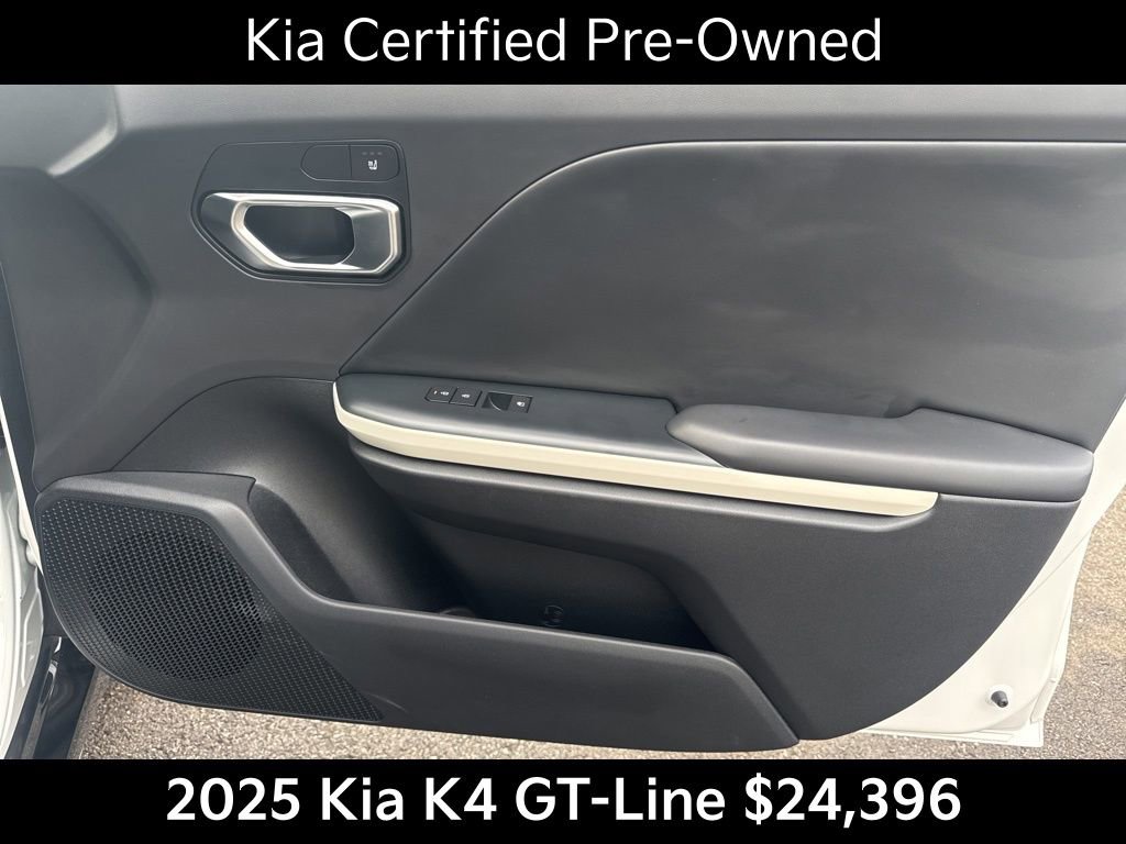 Certified 2025 Kia K4 GT-Line w/ GT-Line Sunroof Package image 20