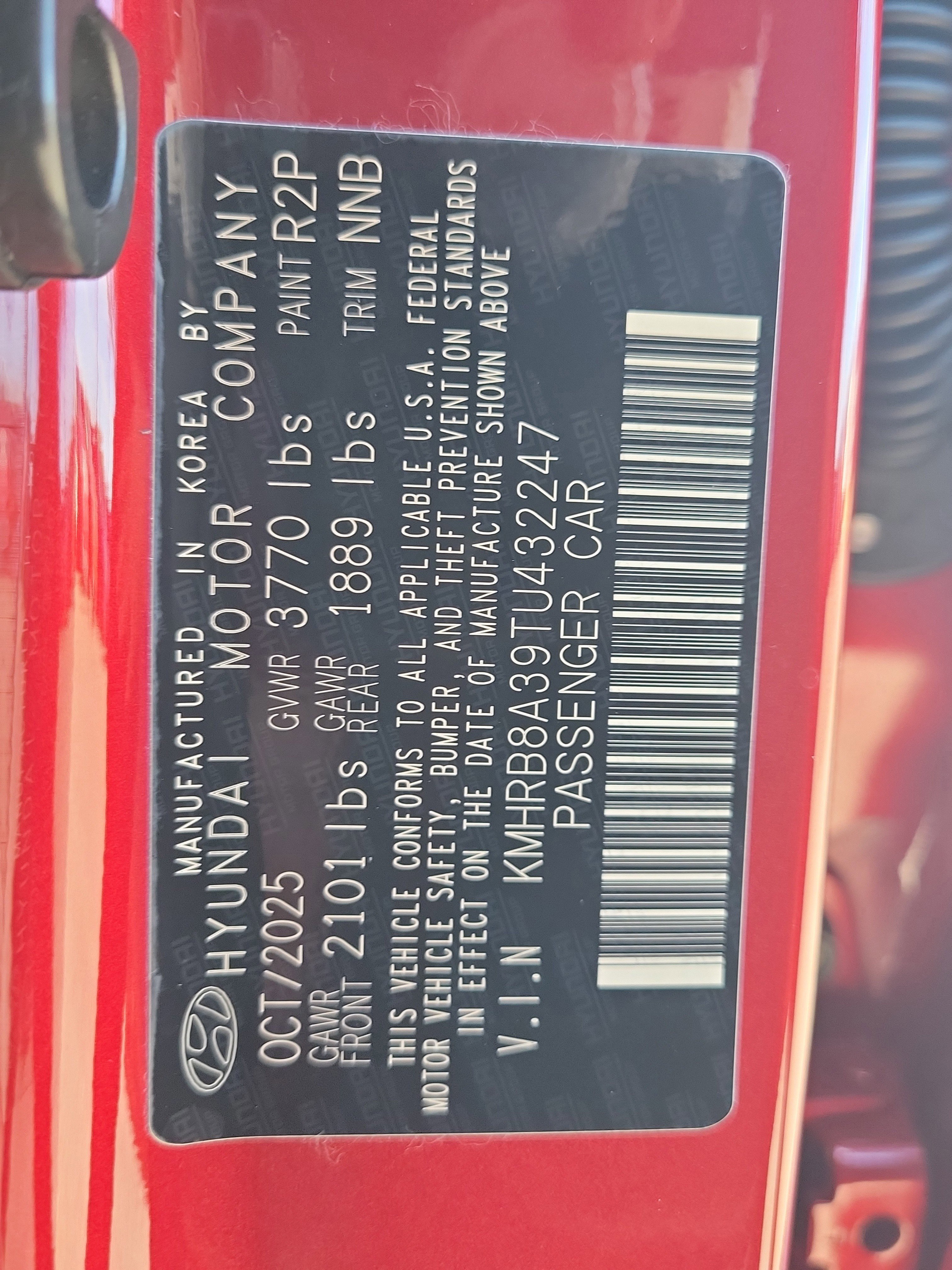 New 2026 Hyundai Venue SE image 28