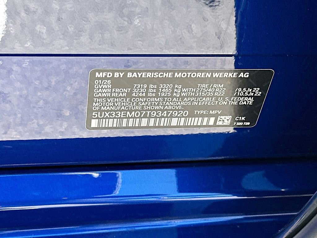 New 2026 BMW X7 M60i image 27